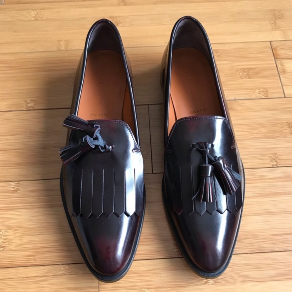 Everlane The Modern Tassel Loafer shoes size 9